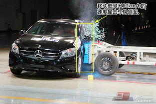 奔驰碰撞测试视频,安全性能大比拼