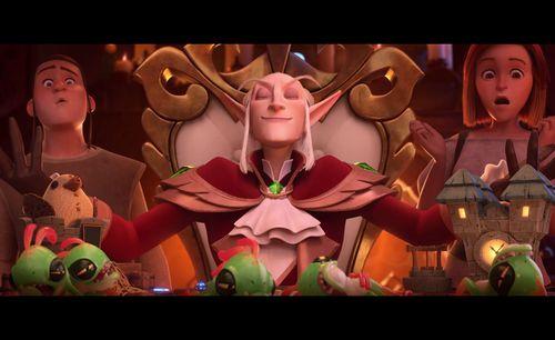 炉石传说动漫视频,奇幻对决，动漫视频中的英雄传奇